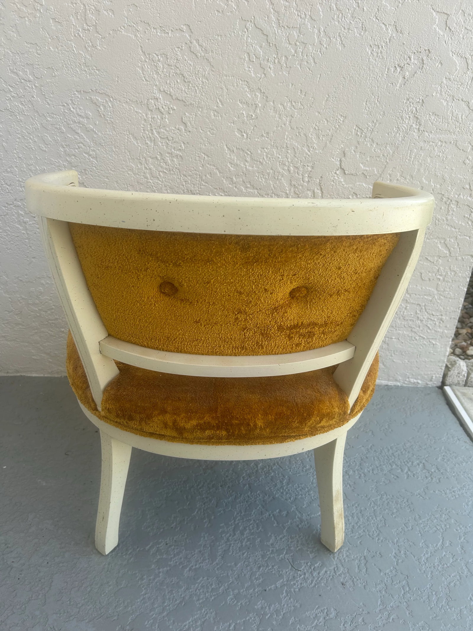 1960s Faux Bamboo and Cane Single Lounge Chair - 4