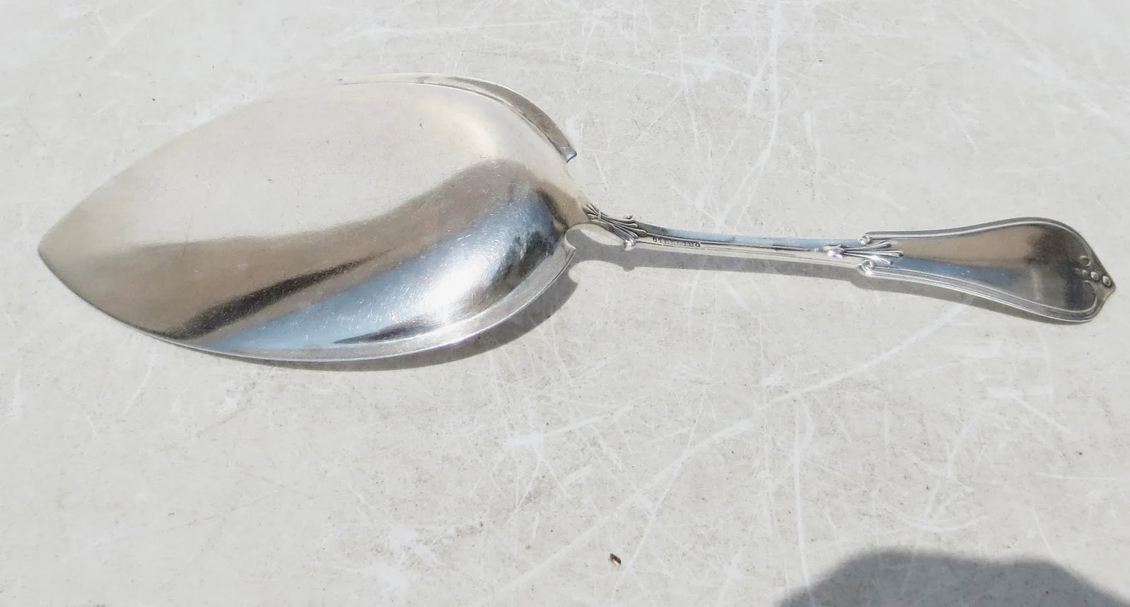 Sterling Silver Cake Server Circa 1900 - 5