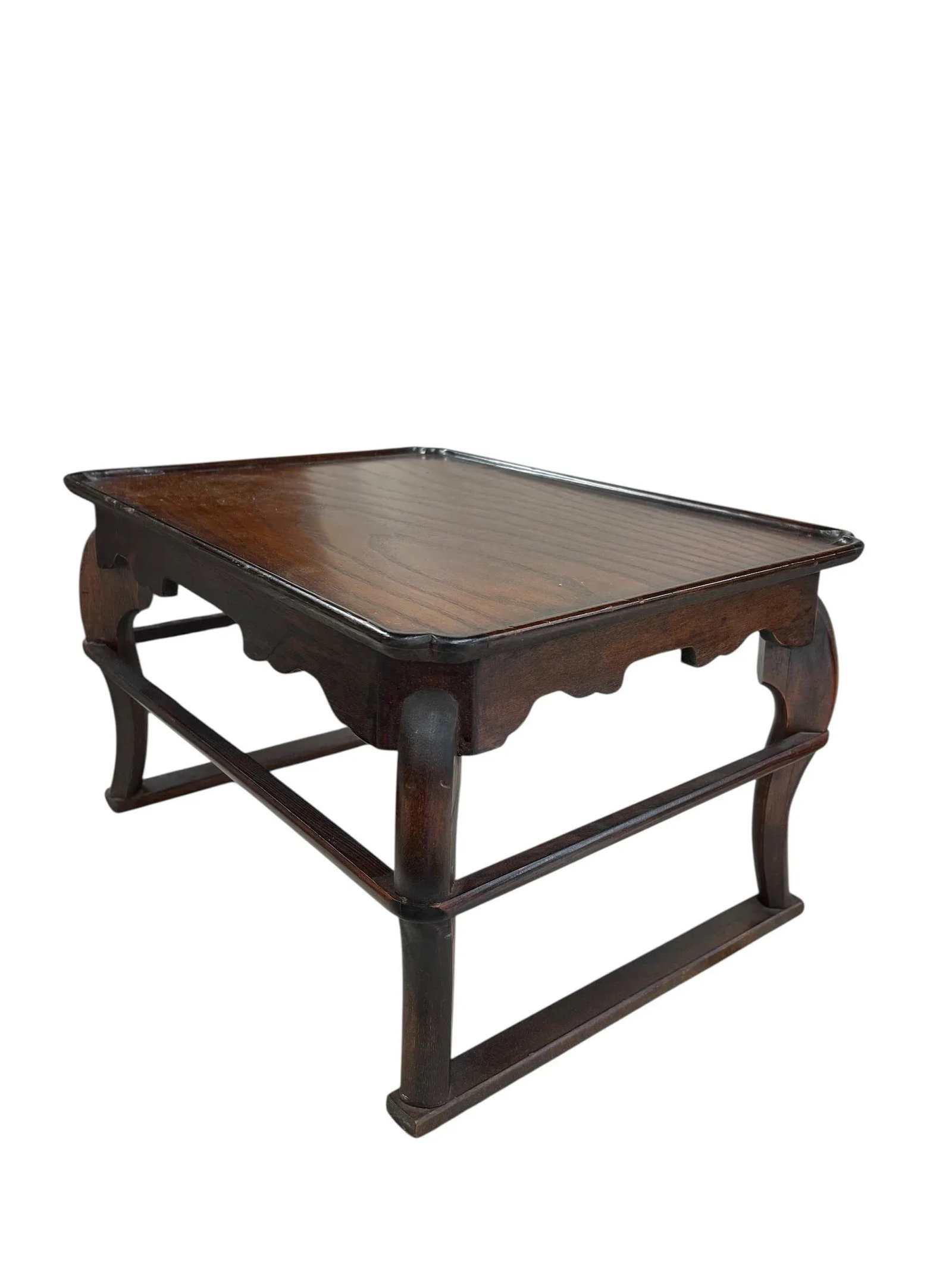 Vintage Mahogany Serving Tray, Plant, Display Riser, French Country, Farmhouse, English, Traditional - 4