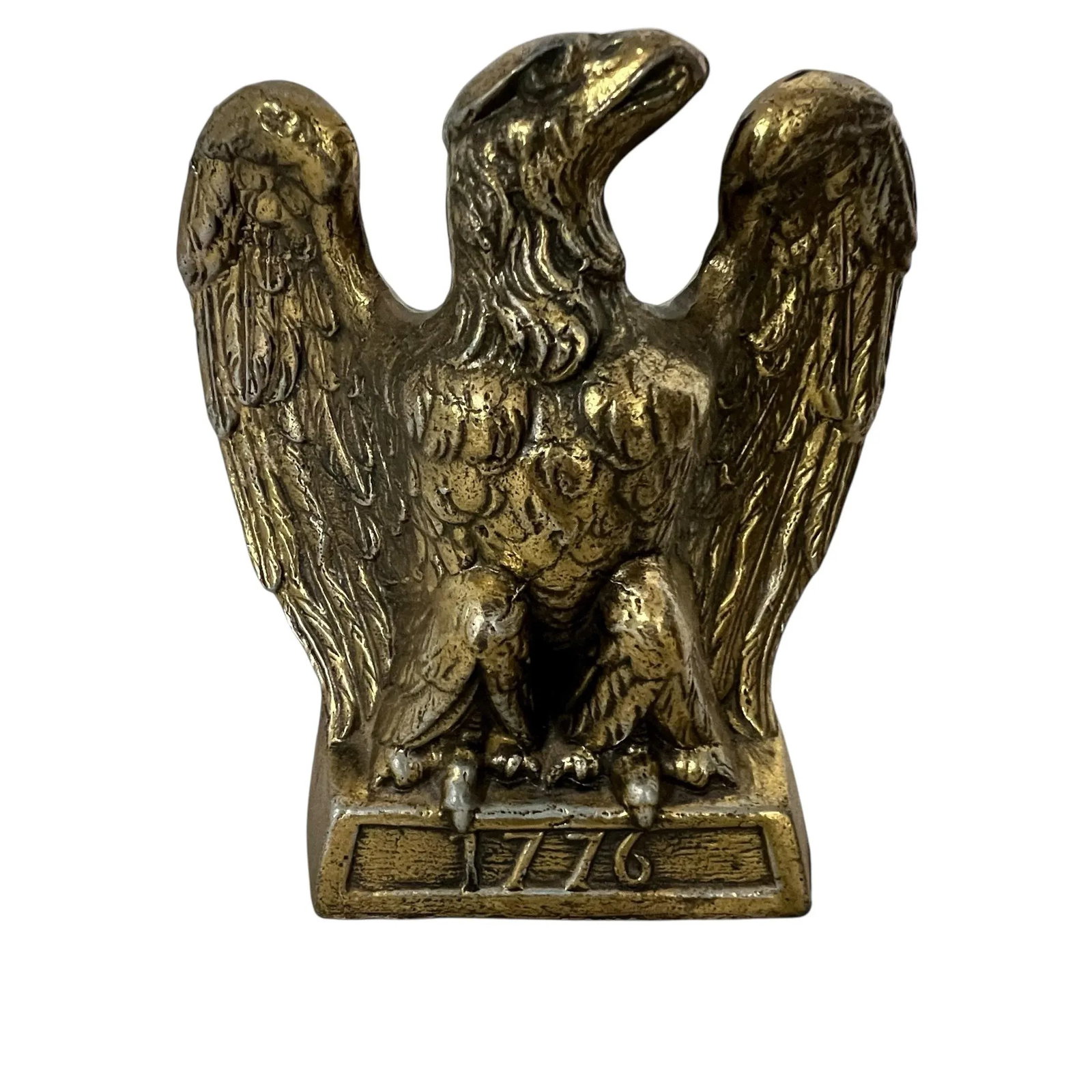 Vintage 1776 Eagle Bookends - A Pair - 3
