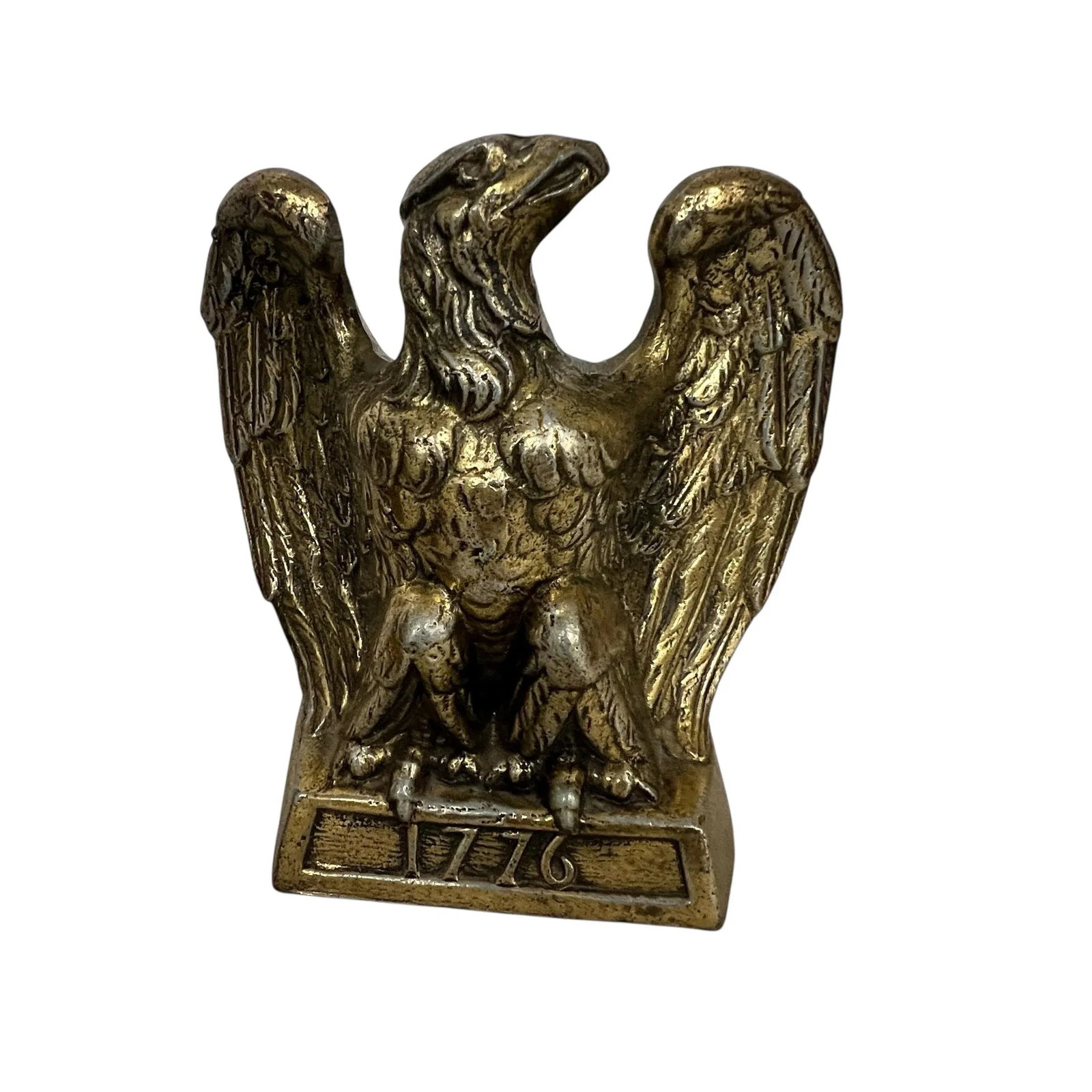 Vintage 1776 Eagle Bookends - A Pair - 5