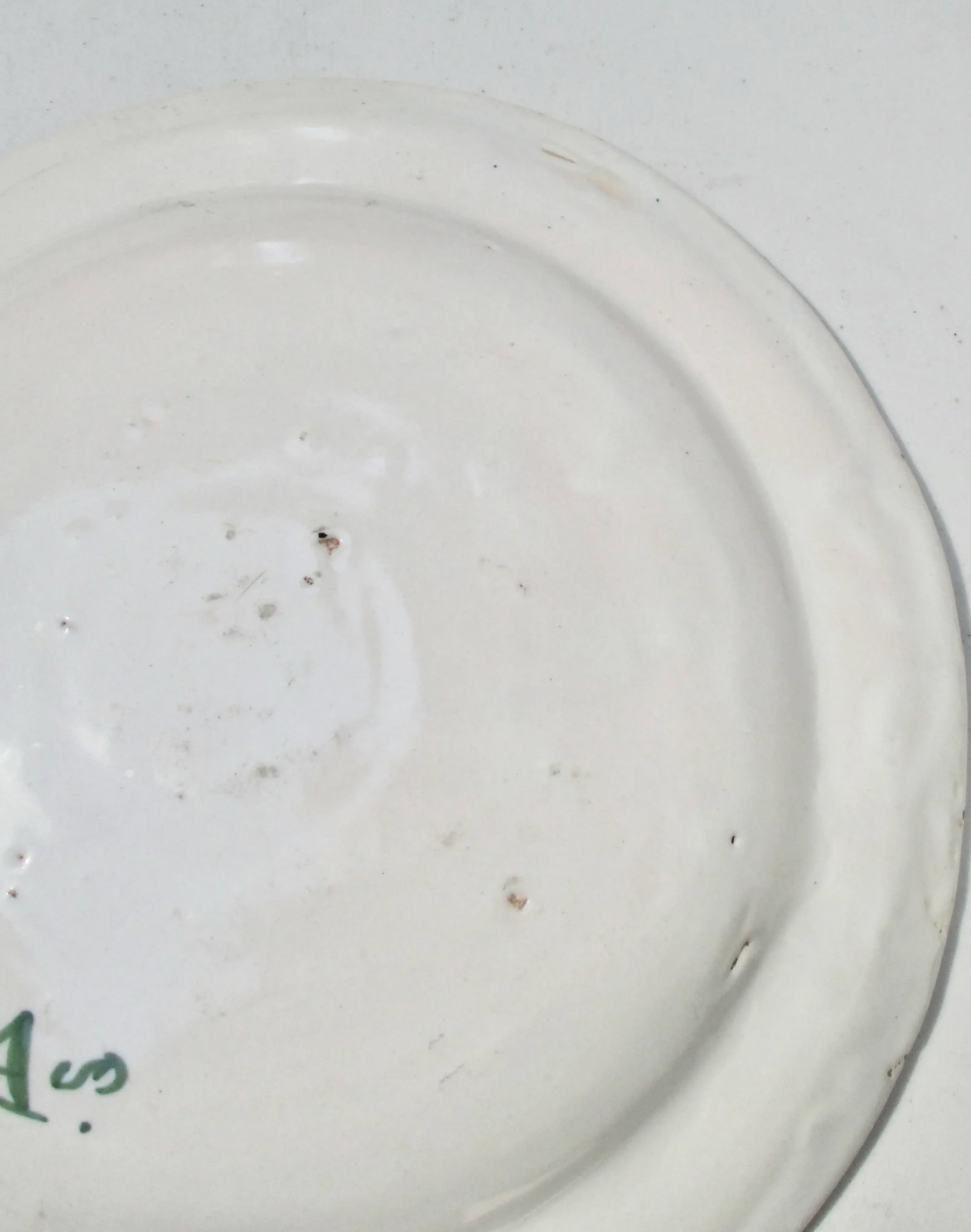 North of France Mid-Nineteenth Antique Faience Ceramic Porcelain - 5