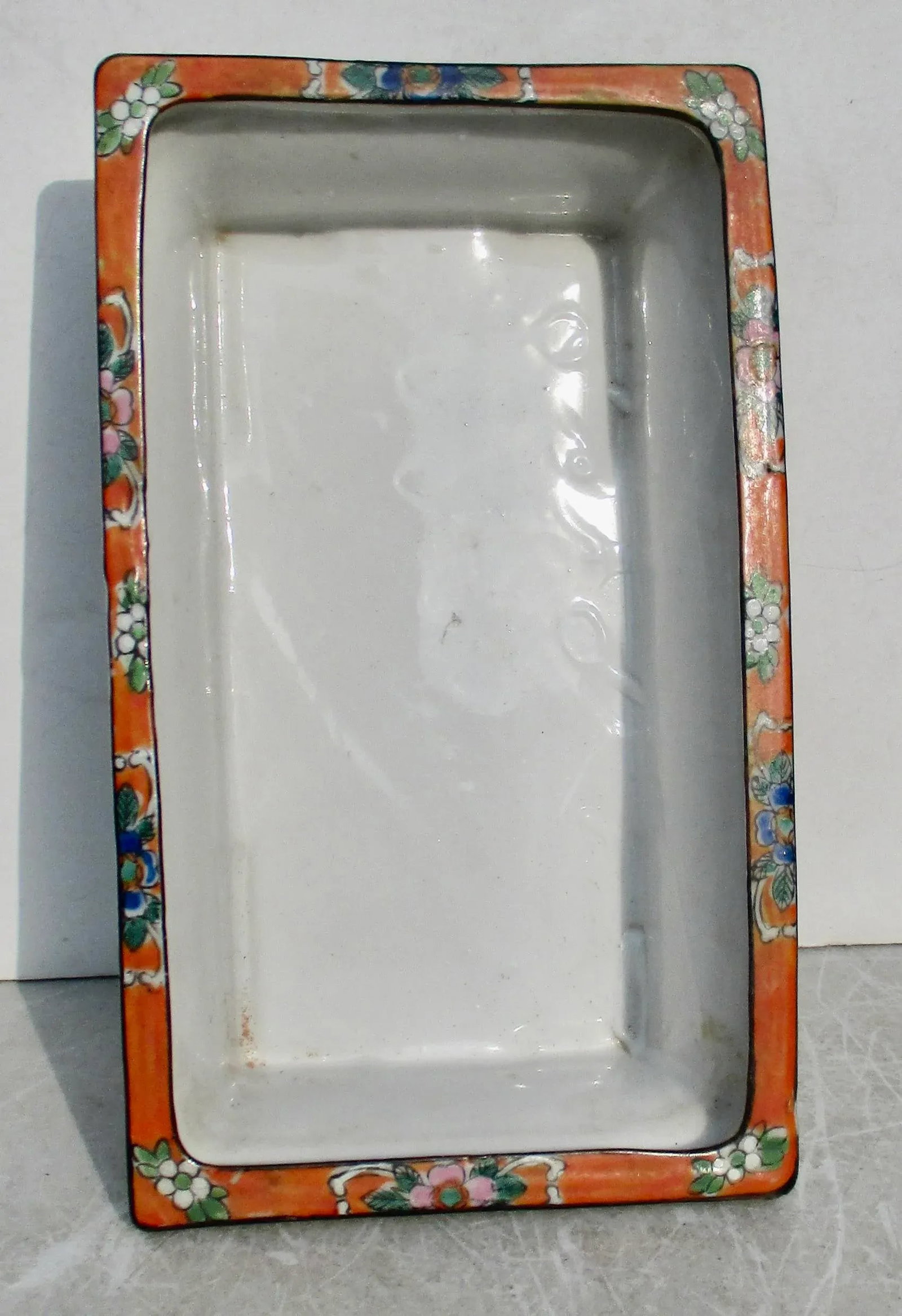 Japanese Vintage 30s Porcelain Planter Tray - 2
