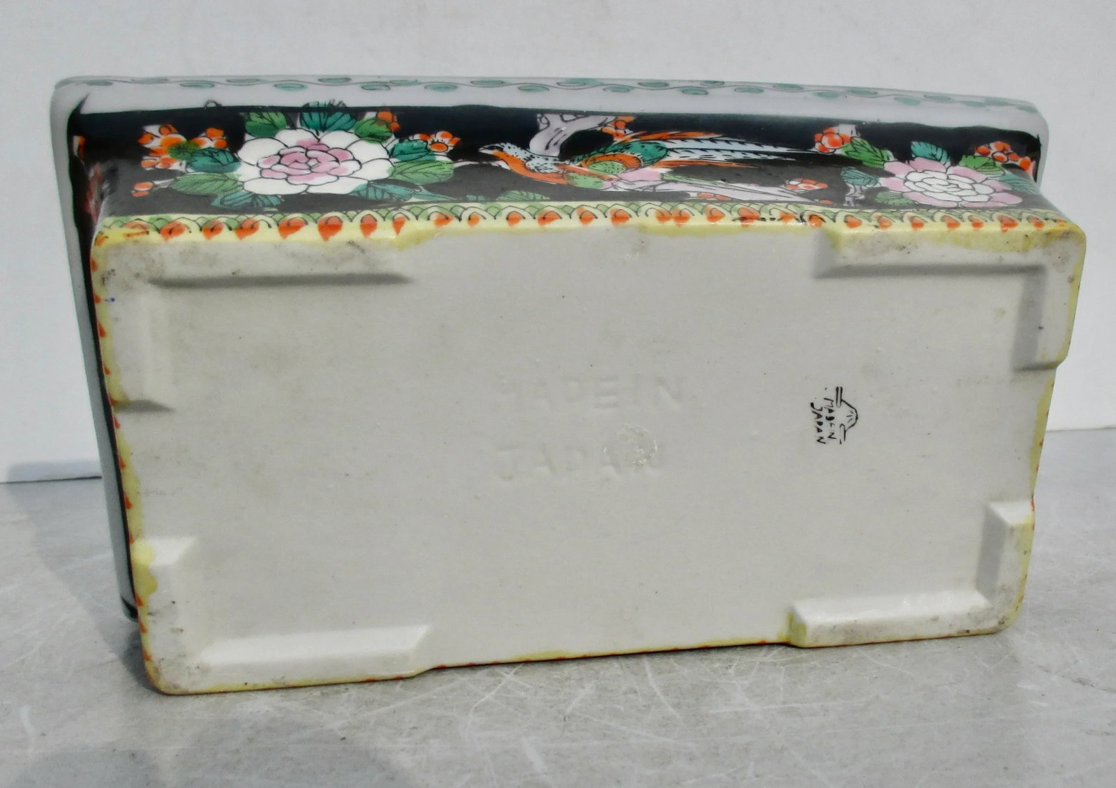 Japanese Vintage 30s Porcelain Planter Tray - 6