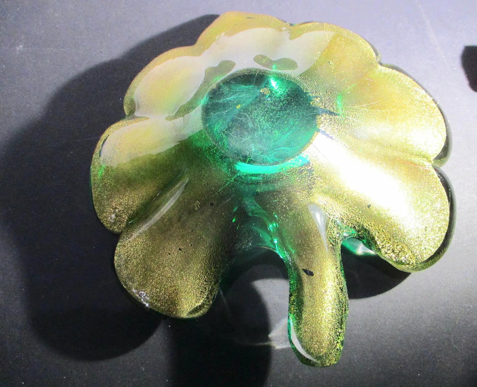 Seguso Vintage Mid-Century Murano Leaf Tray - 4