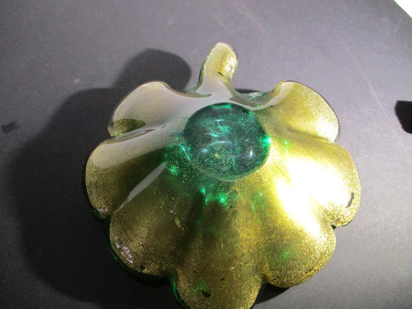 Seguso Vintage Mid-Century Murano Leaf Tray - 5