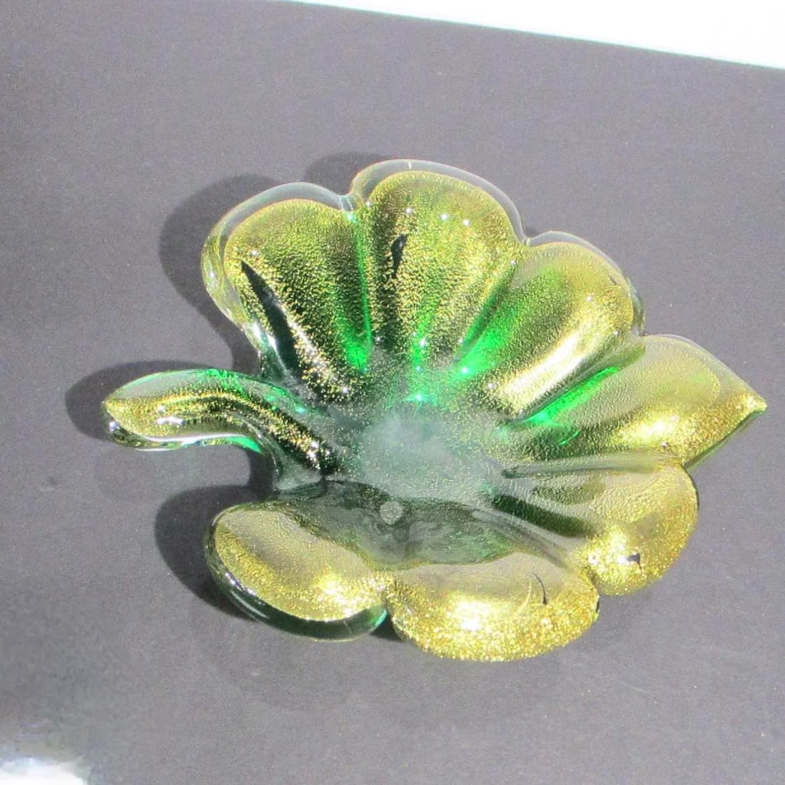Seguso Vintage Mid-Century Murano Leaf Tray - 7