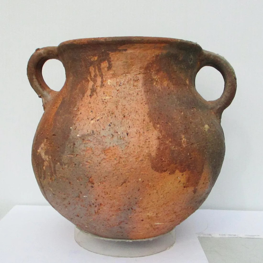 Stone Ware Native Storage Jar. - 11
