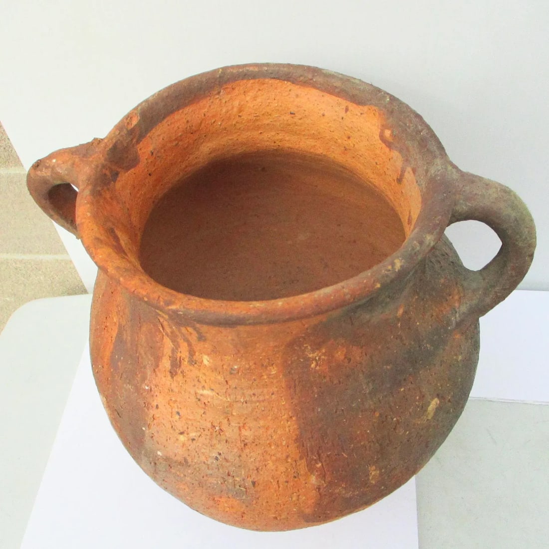 Stone Ware Native Storage Jar. - 3