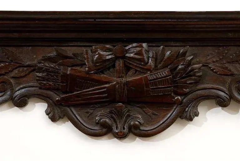 19th Century French Wooden Coat Rack - 8