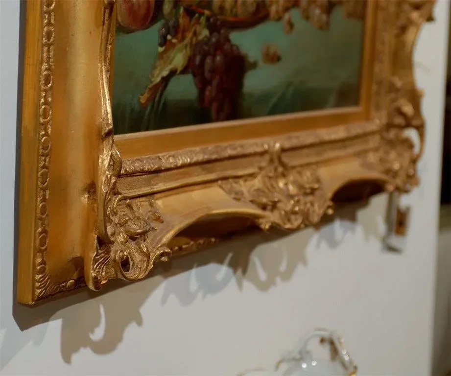 1870s French Napoleon III Period Still Life Painting, Framed - 9