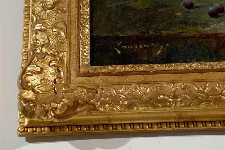 1860s French Still-Life Painting by Agénorie Monique Laurenceau, Framed - 9