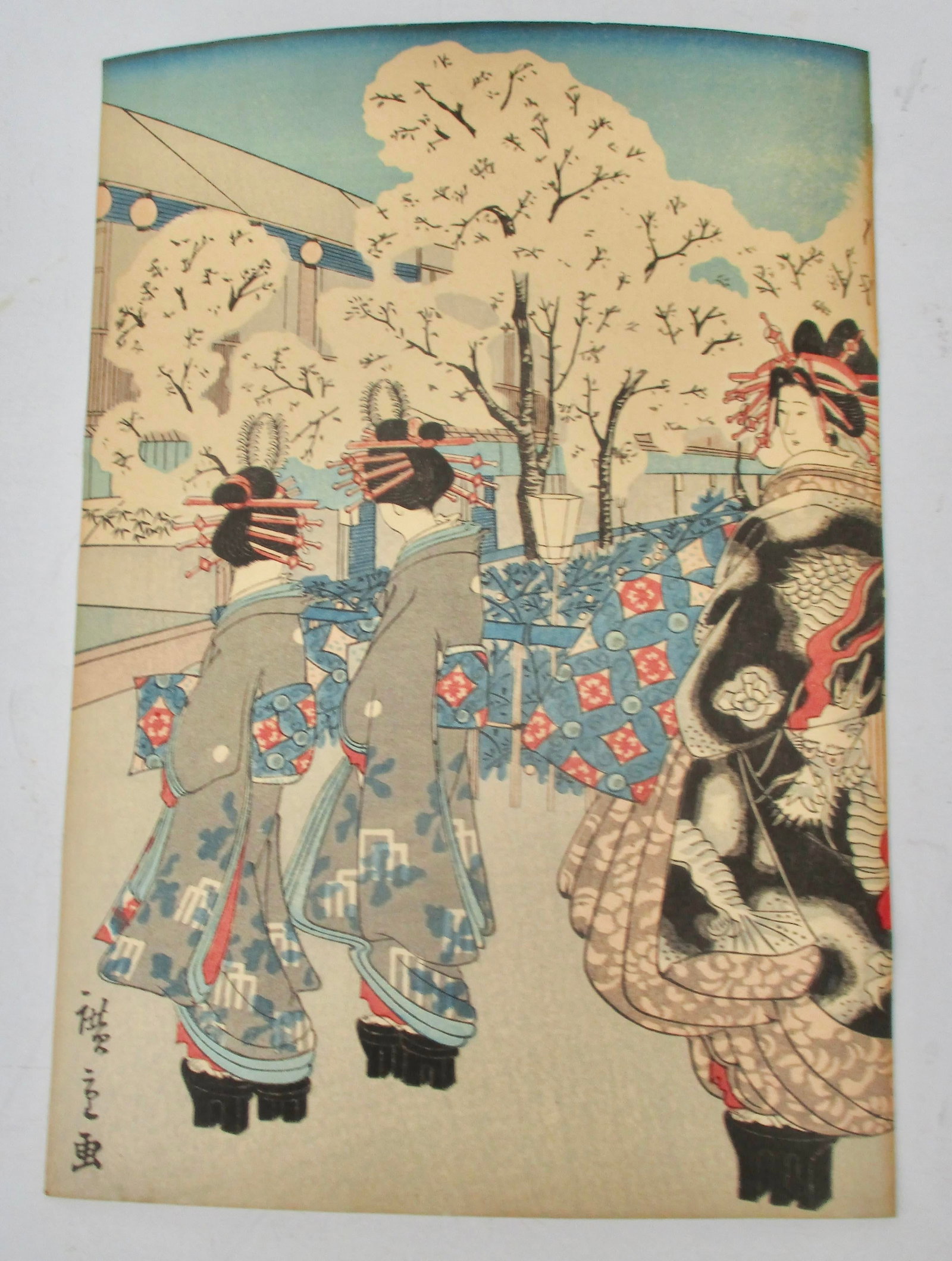 MCM Japanese WoodBlock - 3