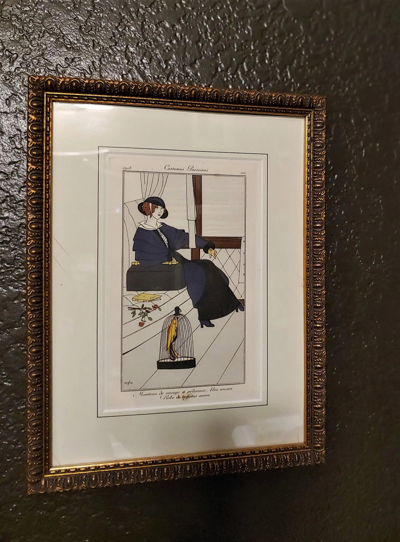 Early 20th Century French Belle Epoque Style Figurative Engravings, Framed - Set of 3 - 3