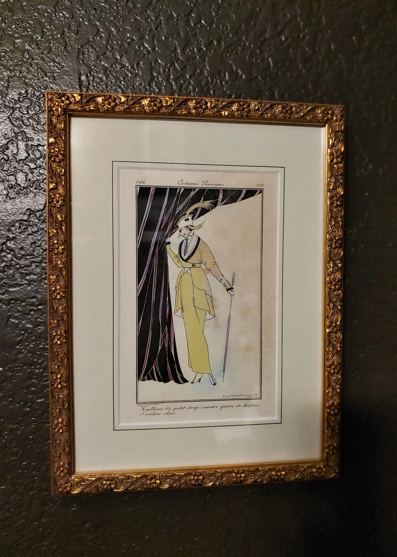 Early 20th Century French Belle Epoque Style Figurative Engravings, Framed - Set of 3 - 4