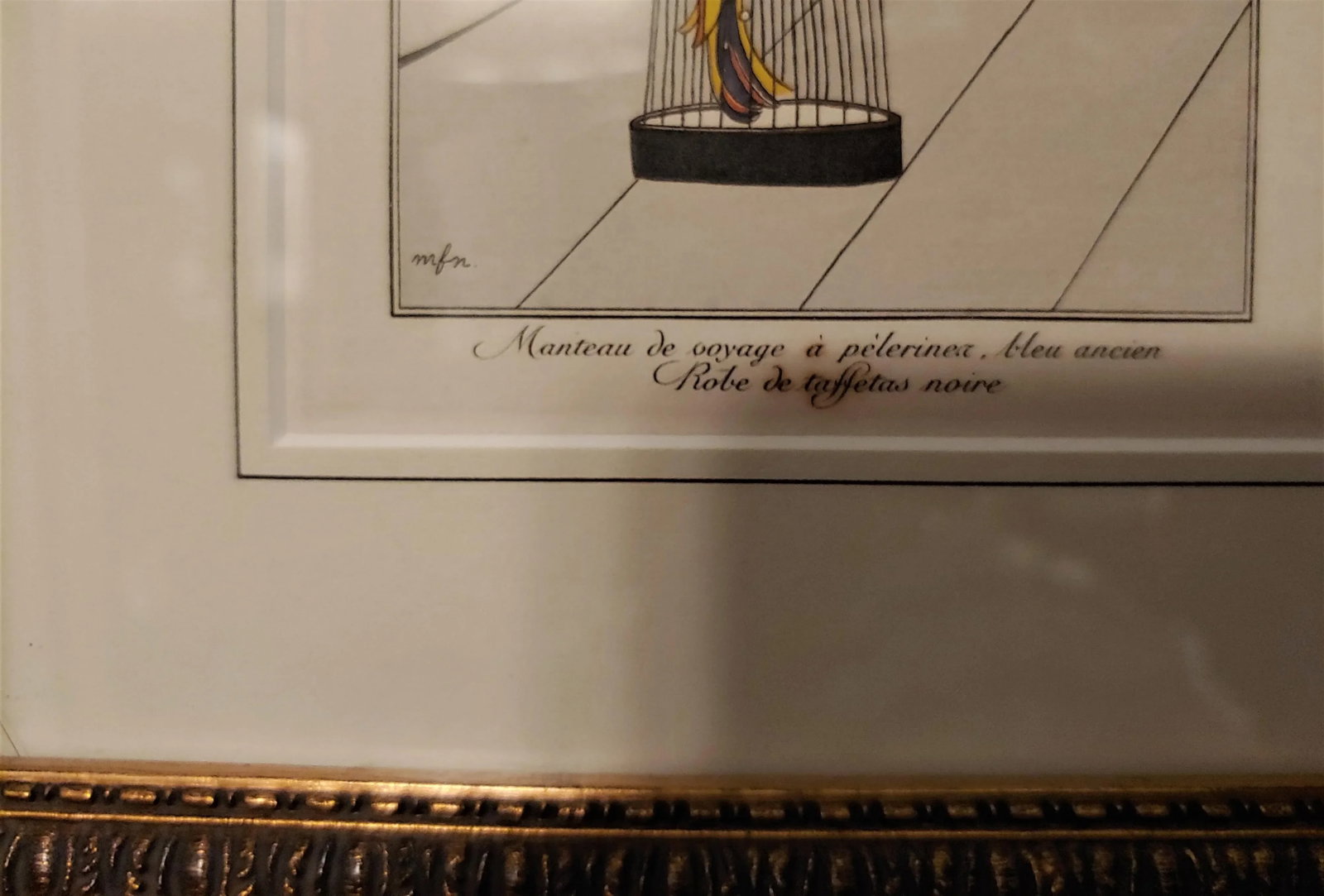 Early 20th Century French Belle Epoque Style Figurative Engravings, Framed - Set of 3 - 9