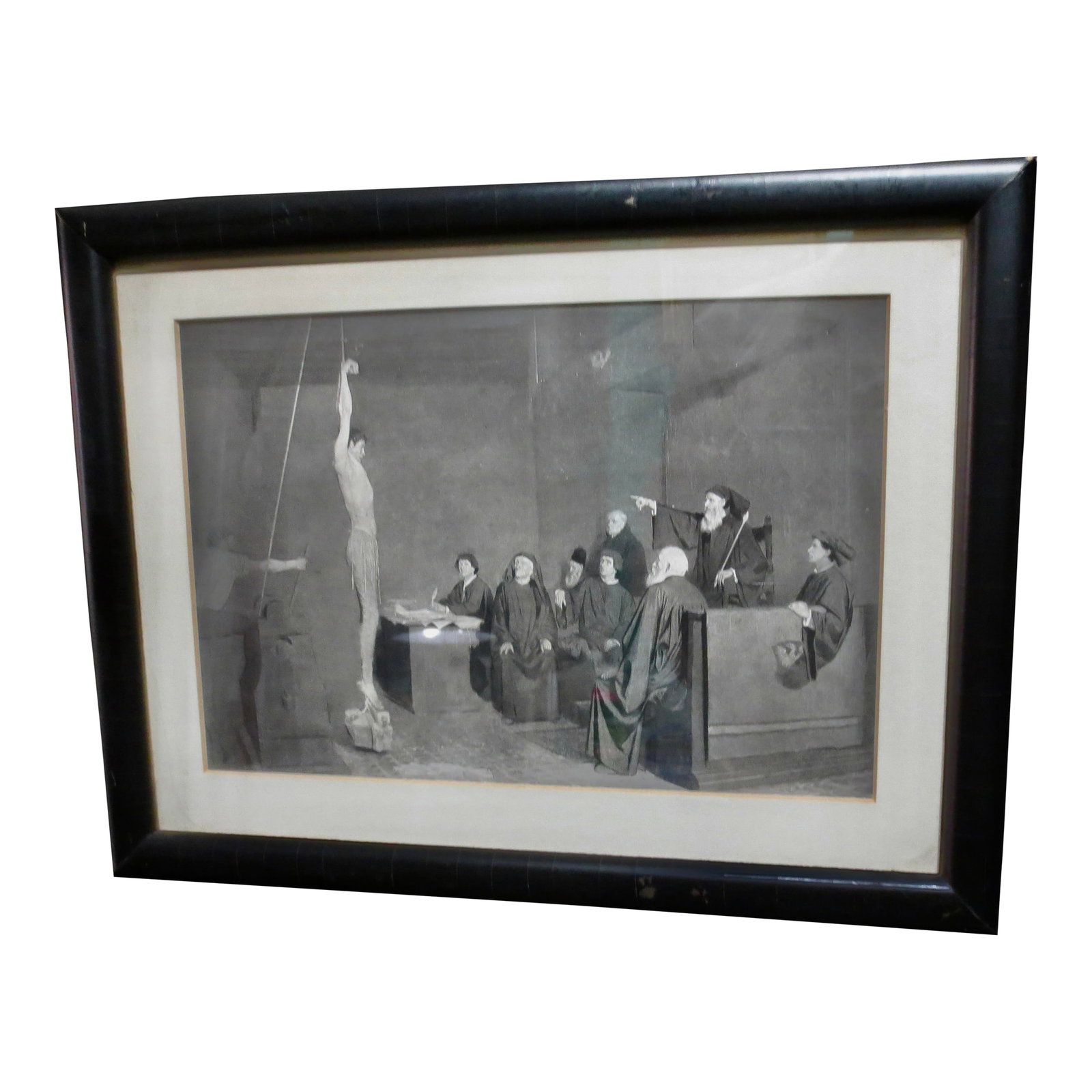 Antique Book Plate of the Inquisition (1 of 6)