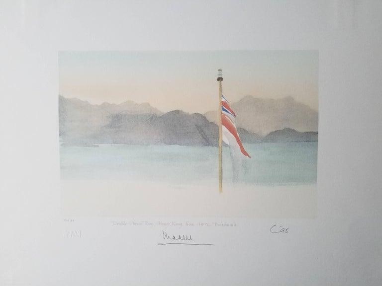 Signed Limited Edition Lithograph Watercolor by Prince Charles - 5