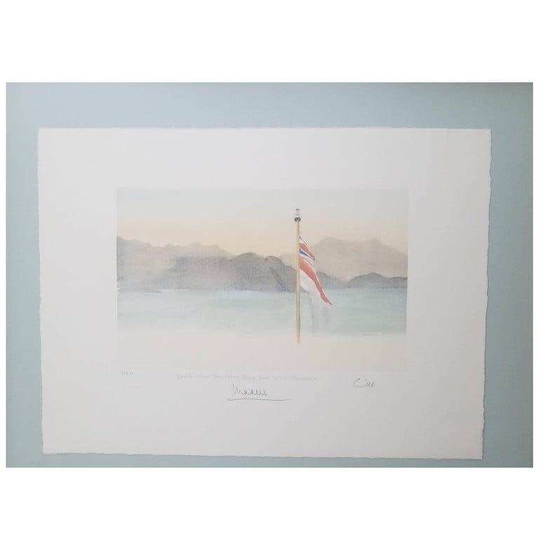 Signed Limited Edition Lithograph Watercolor by Prince Charles - 9