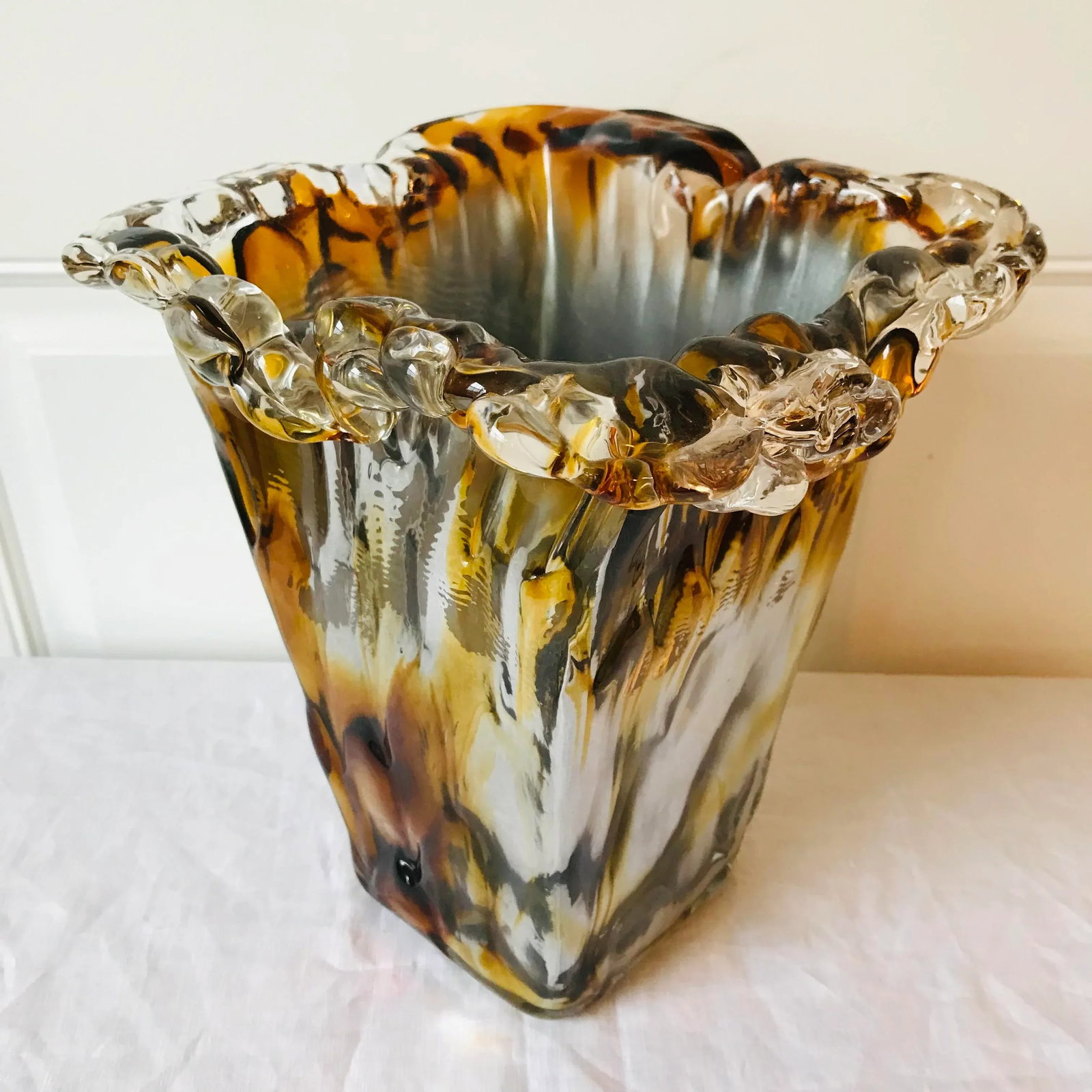 Early 21st Century Art Glass Vase - 2