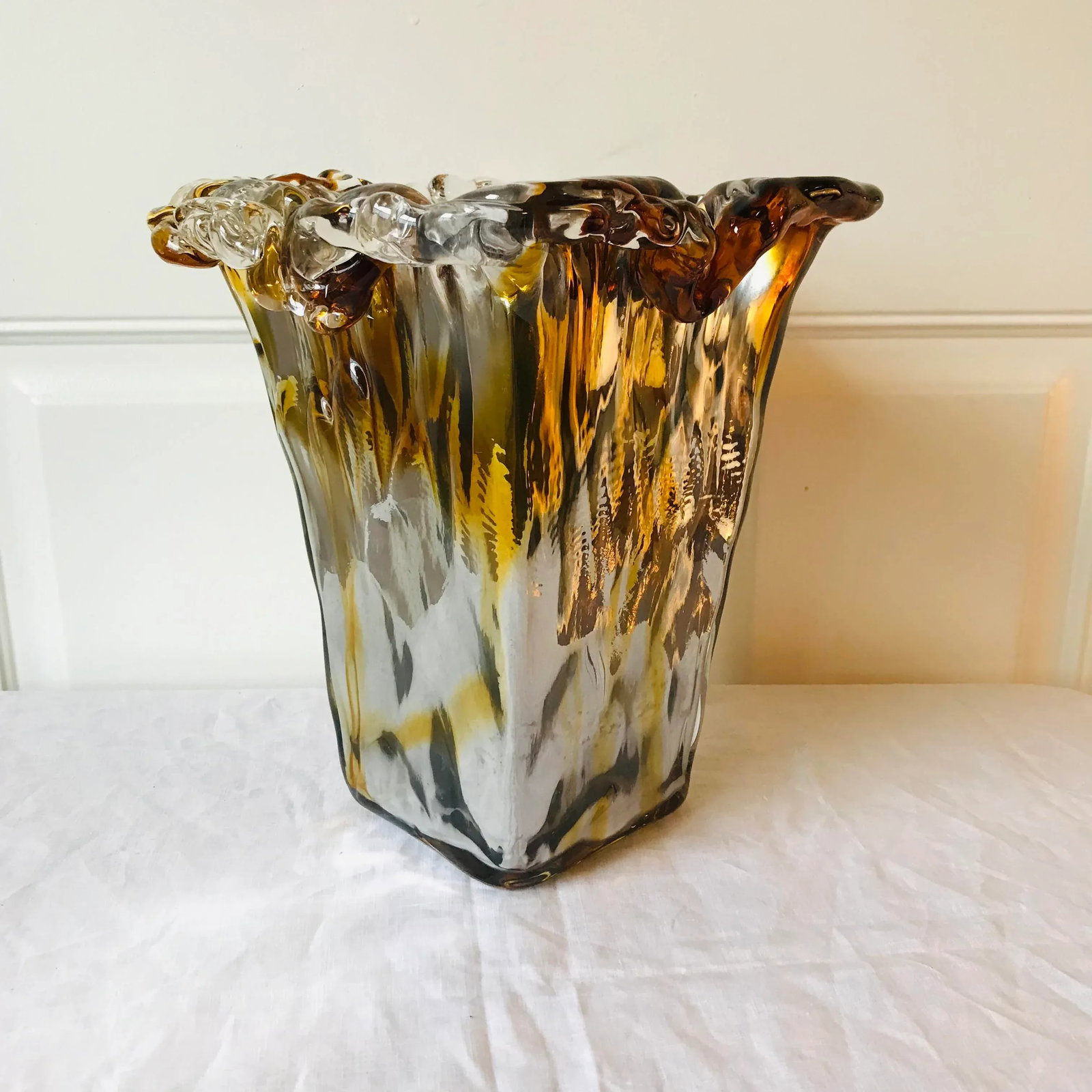Early 21st Century Art Glass Vase - 3