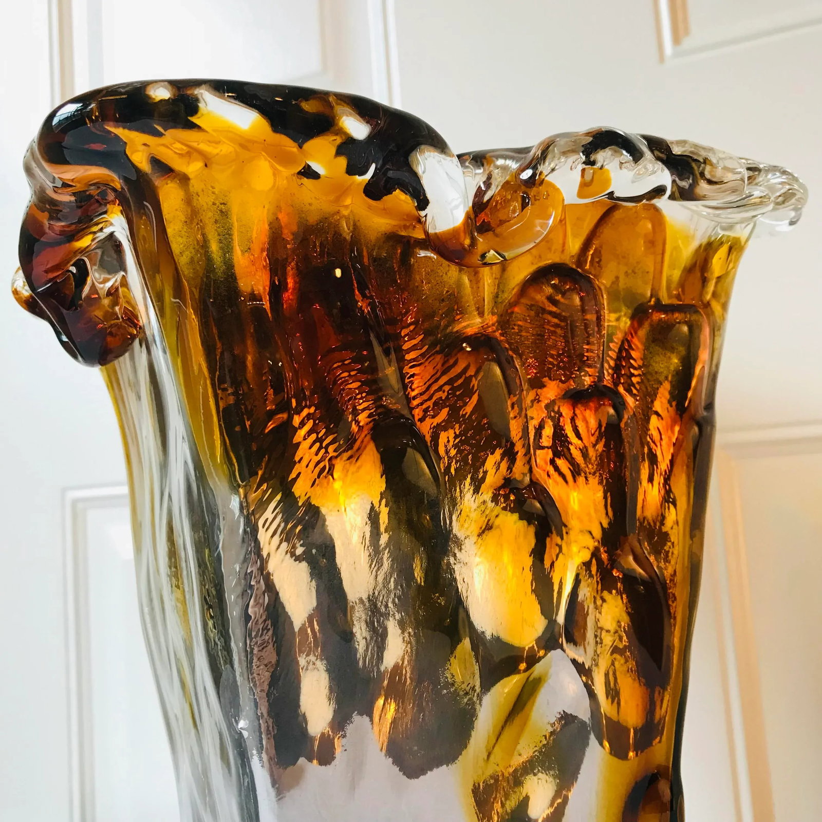 Early 21st Century Art Glass Vase - 5
