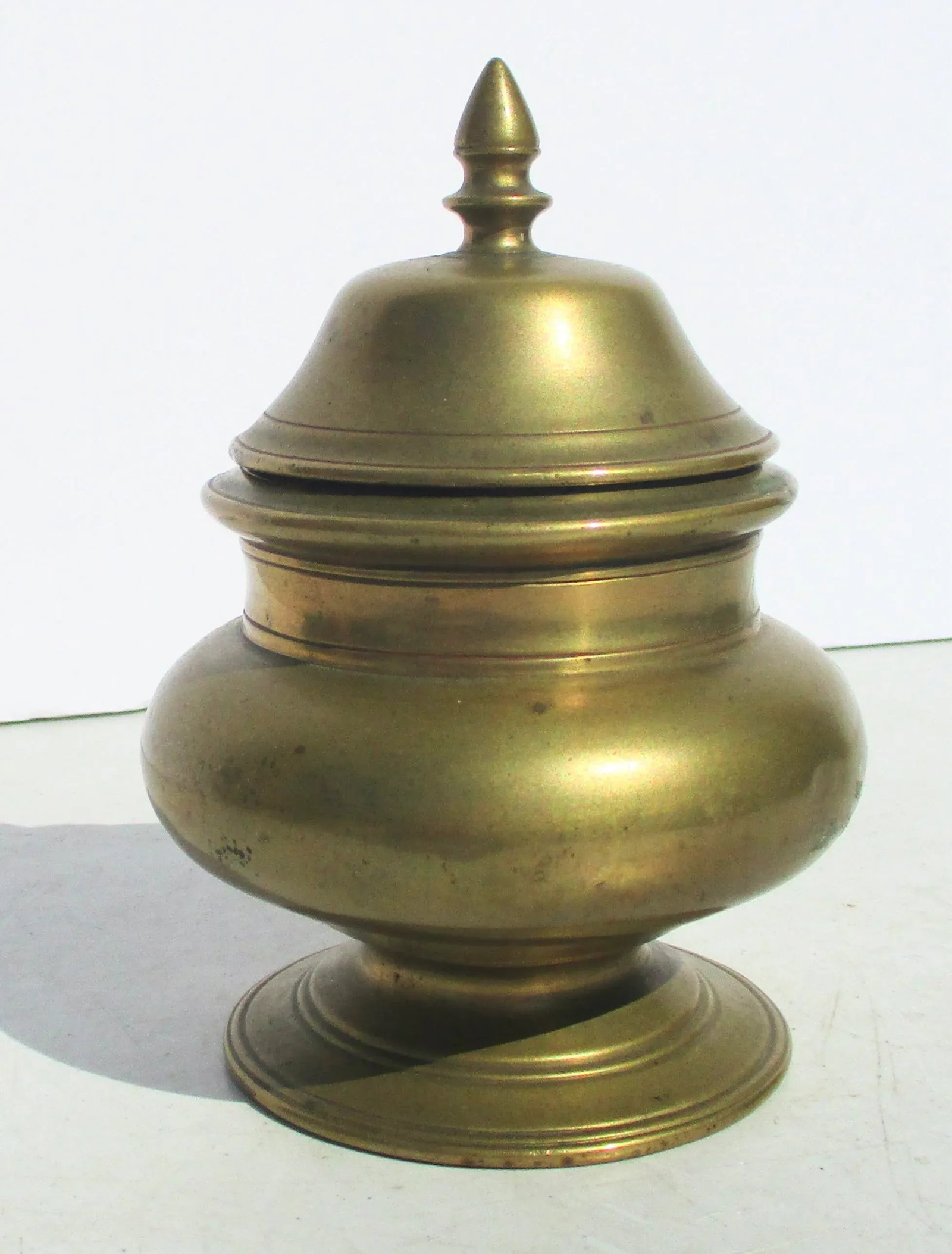 Nepali Bronze Ginger Jar Antique - 3