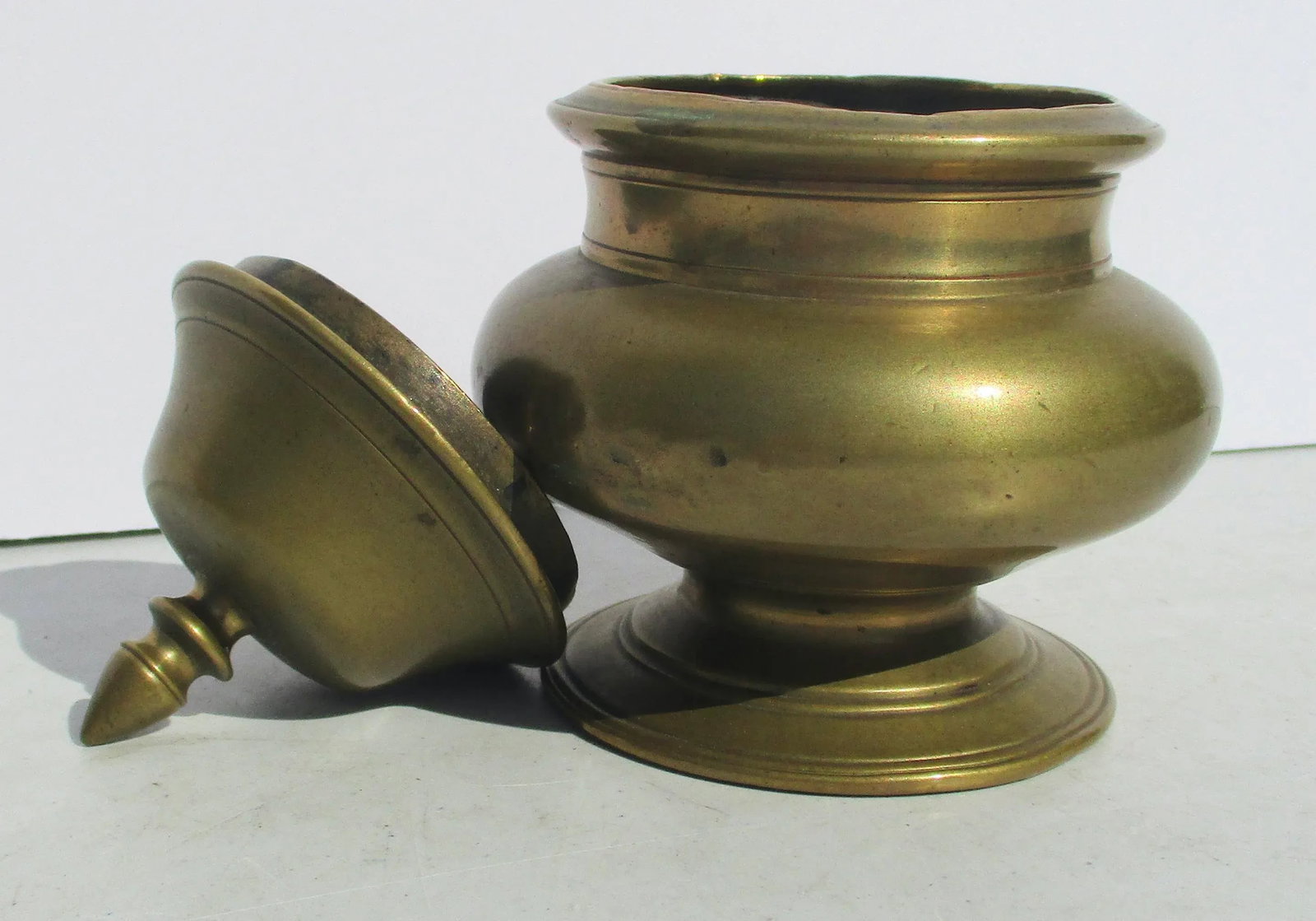 Nepali Bronze Ginger Jar Antique - 5