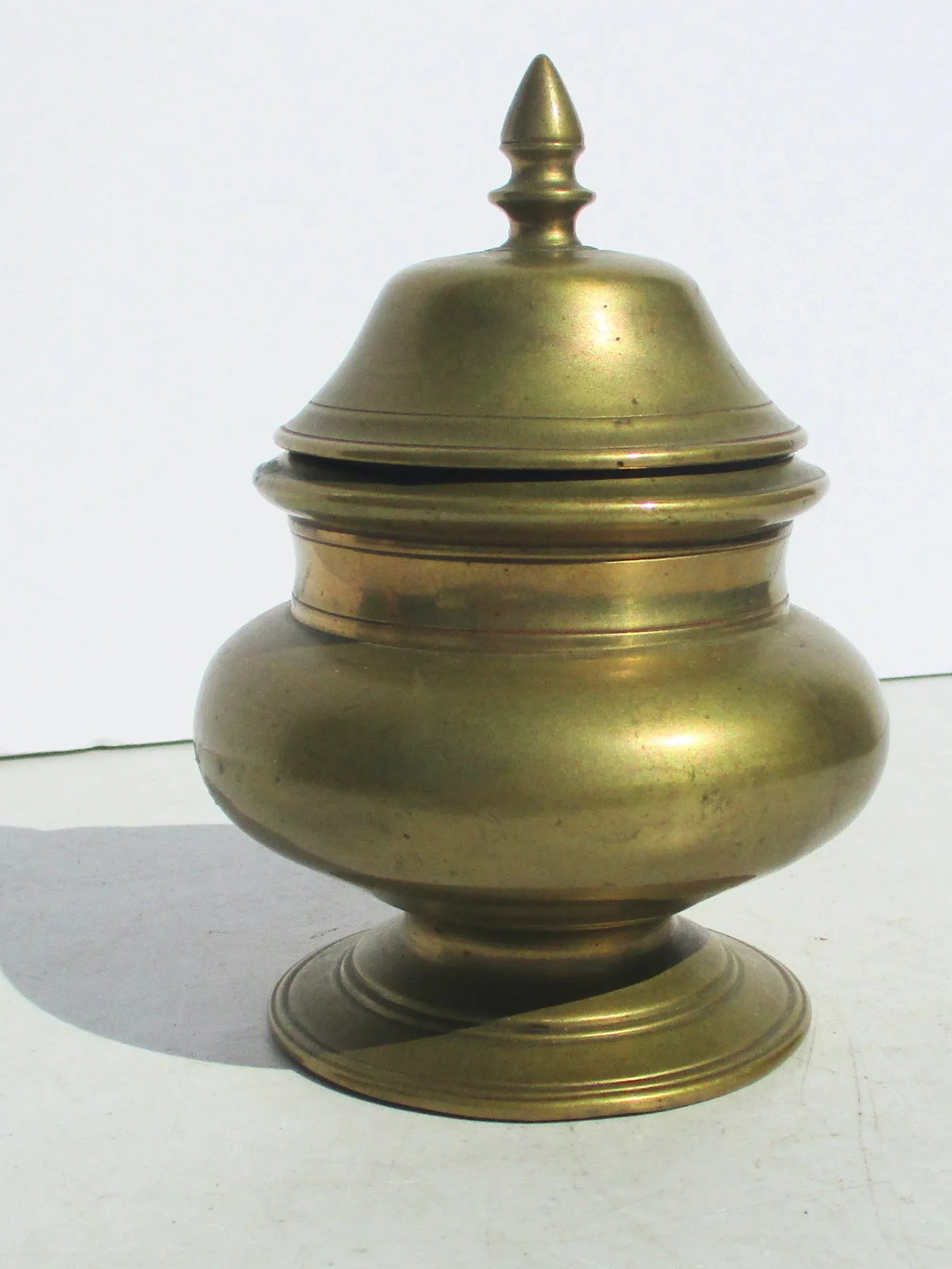 Nepali Bronze Ginger Jar Antique - 8