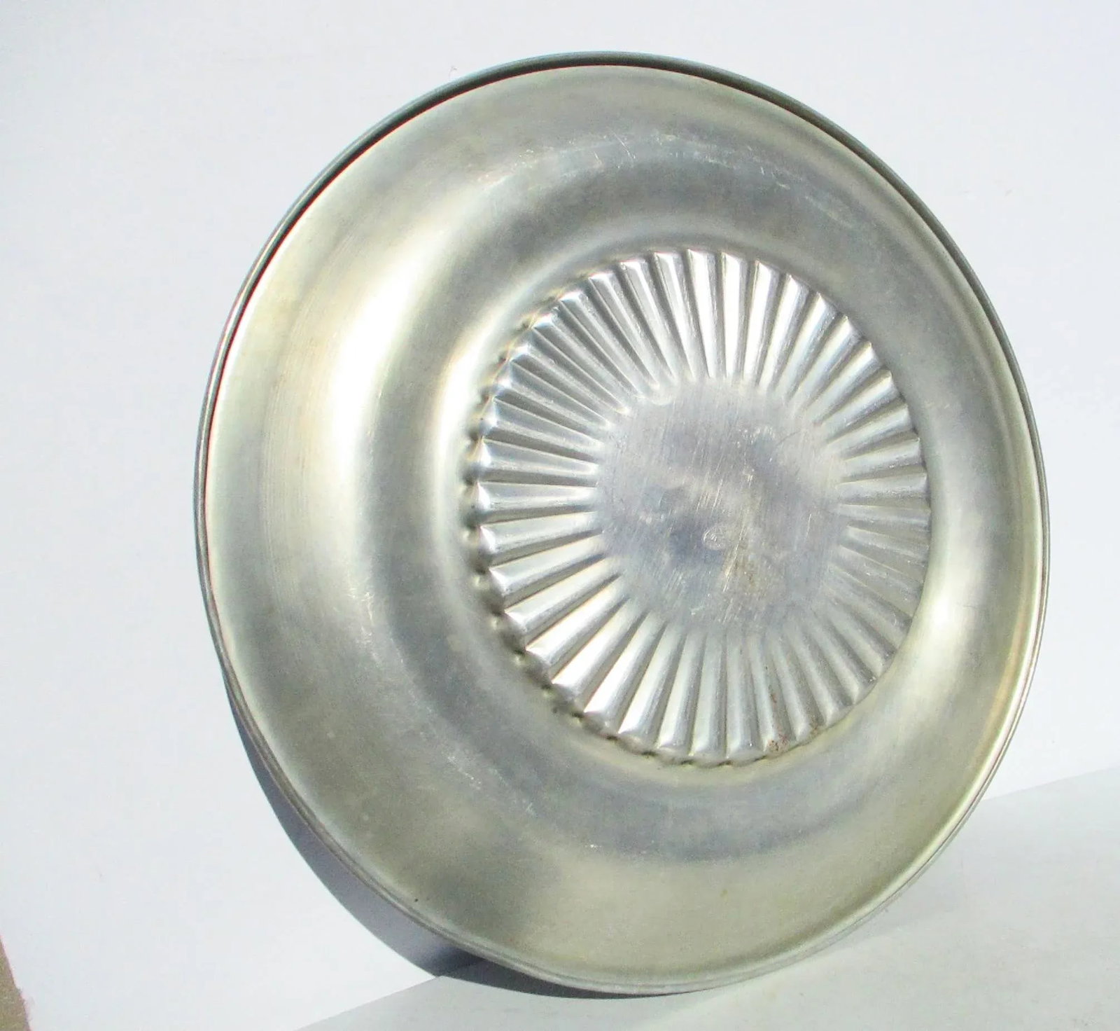 Vintage Aluminum Serving Tray - 3