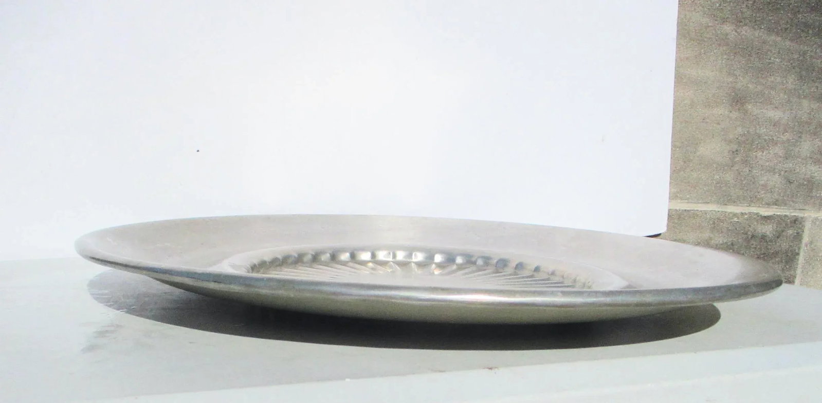 Vintage Aluminum Serving Tray - 5