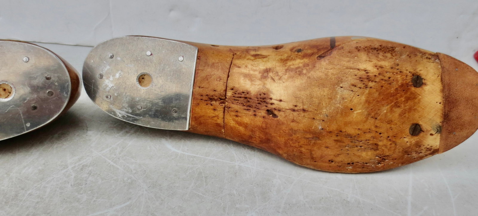 Vintage Wooden Shoe Stays, U S Navy 1938 - A Pair of 2 - 4
