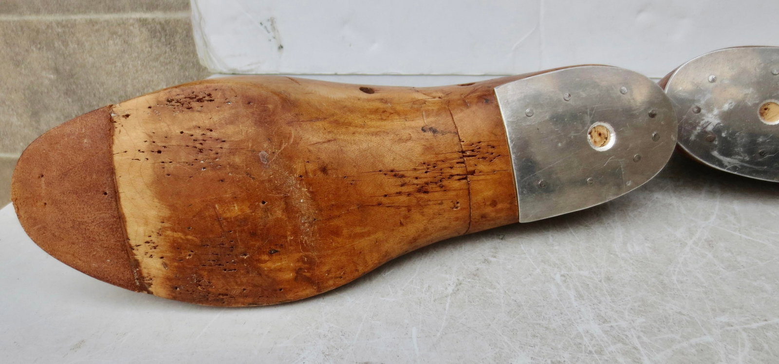 Vintage Wooden Shoe Stays, U S Navy 1938 - A Pair of 2 - 6