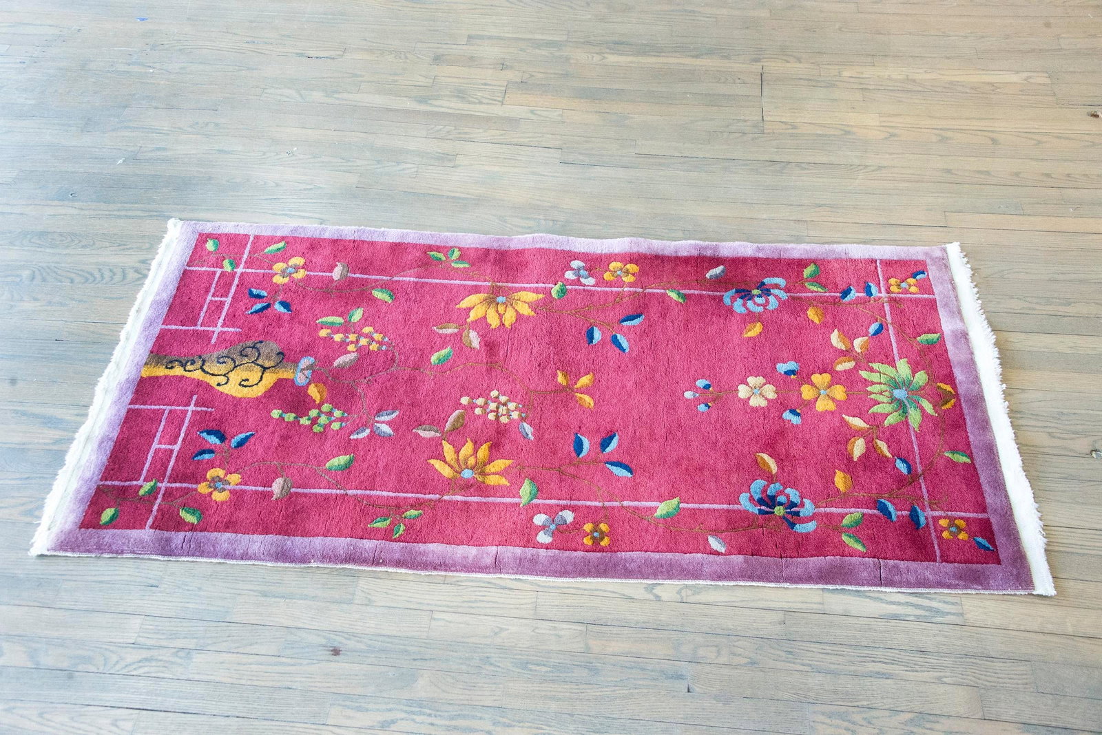 Early 20th Century Chinese Art Deco Rug - 13