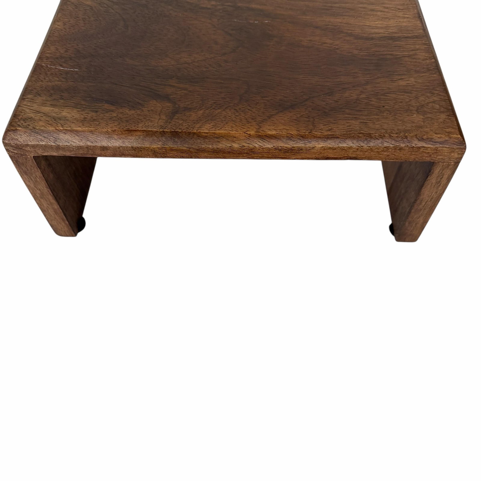 Vintage Handmade Solid Wood Plant Stand, Display Pedestal - 2