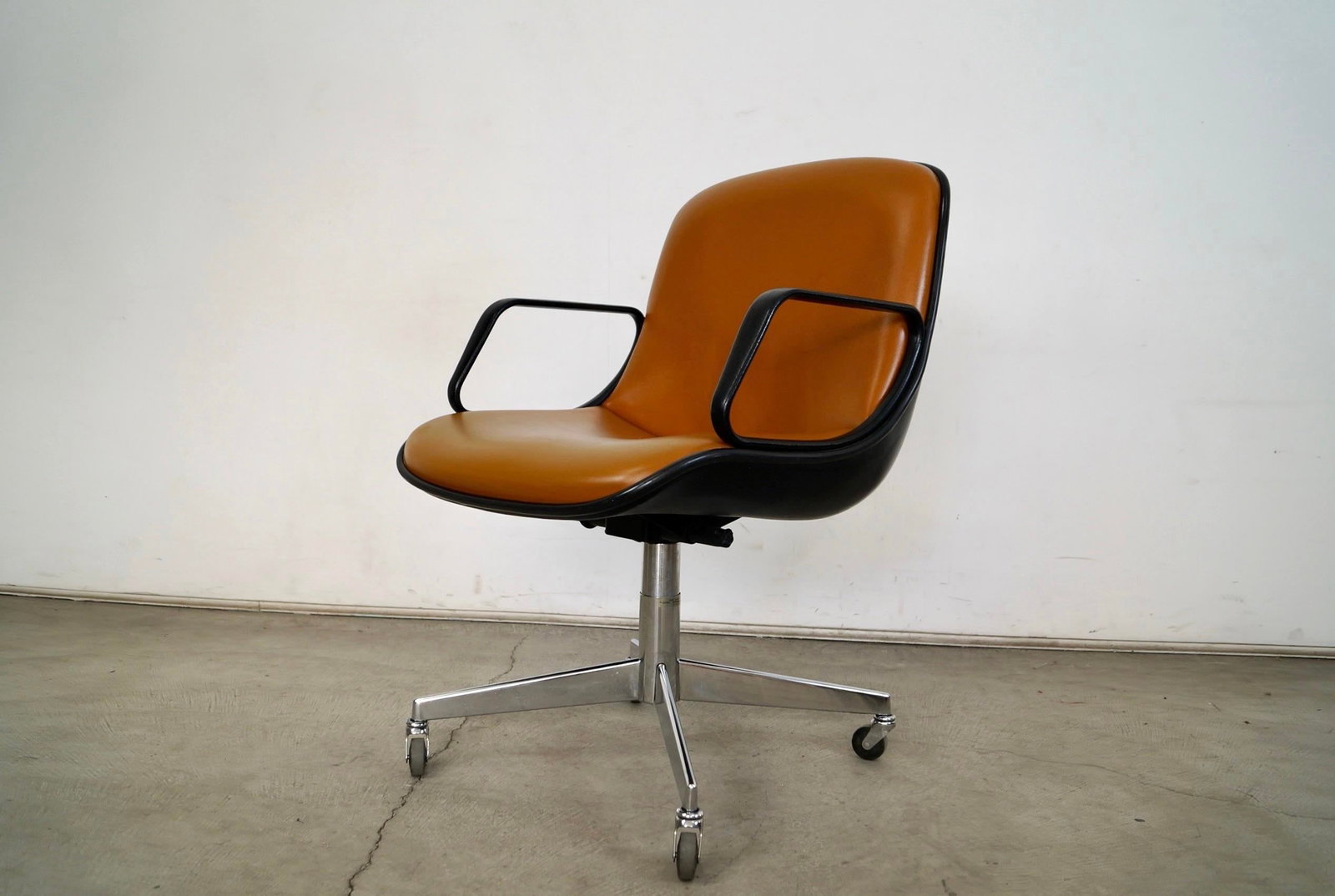 1970's Mid-Century Modern Knoll Style Office Desk Chair - 3