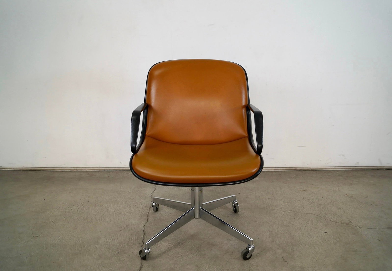 1970's Mid-Century Modern Knoll Style Office Desk Chair - 5