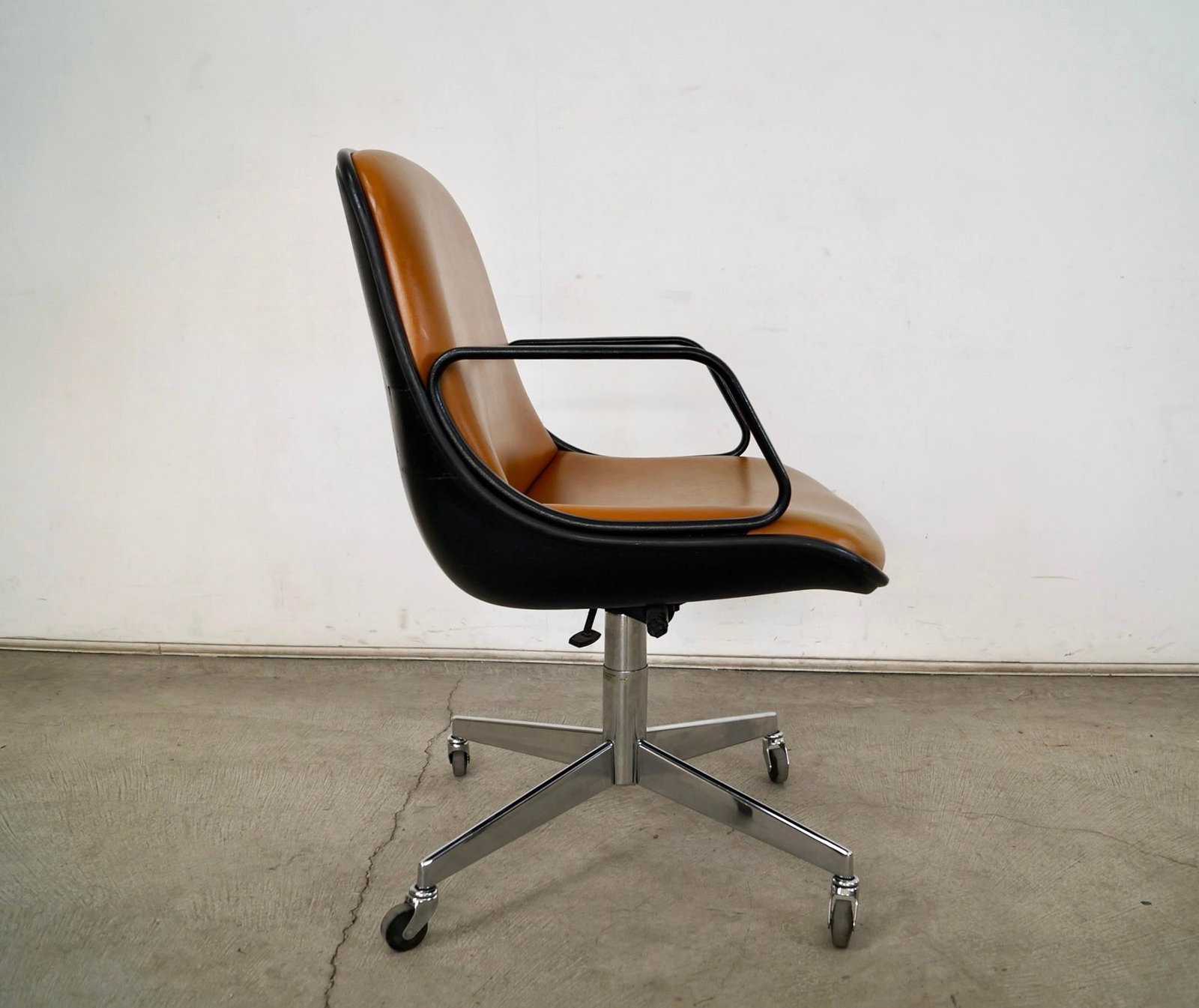 1970's Mid-Century Modern Knoll Style Office Desk Chair - 7