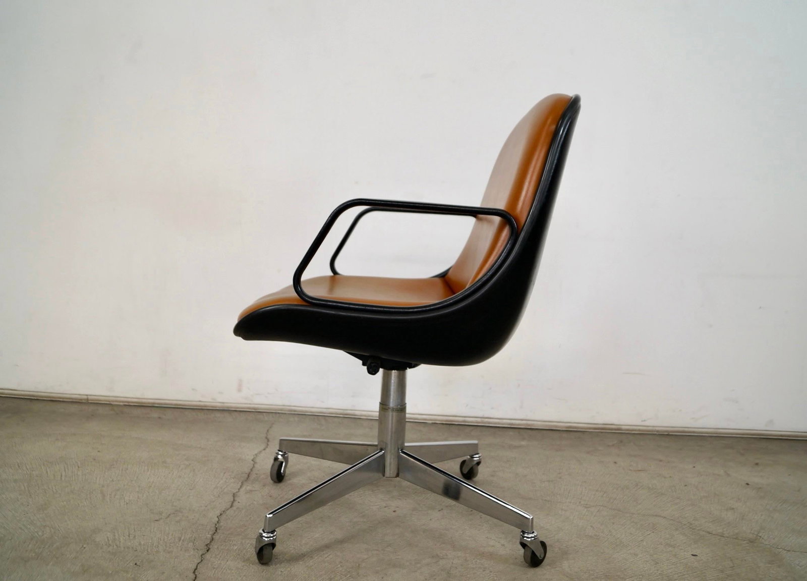 1970's Mid-Century Modern Knoll Style Office Desk Chair - 8