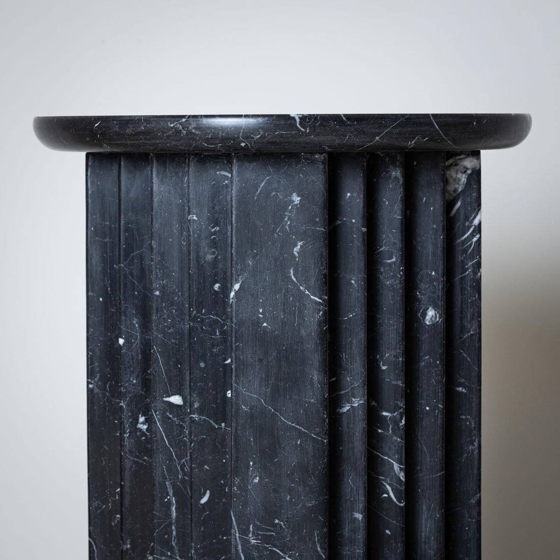 Black Marble Column attributed to Carlo Scarpa, Italy 1970 - 3