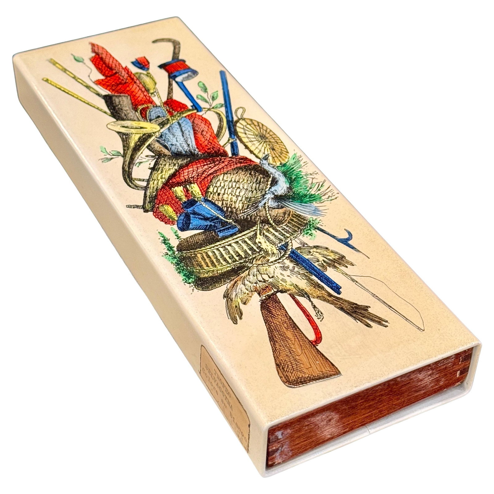 Fornasetti "Trofeo Selvaggina" Enameled Box, ca. 1950's - 7