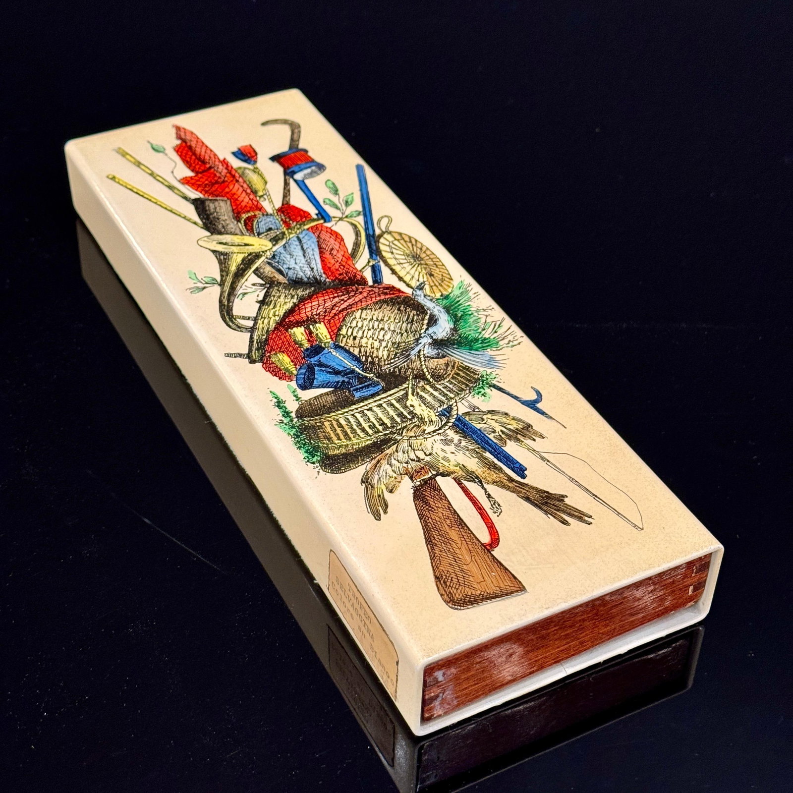 Fornasetti "Trofeo Selvaggina" Enameled Box, ca. 1950's - 8