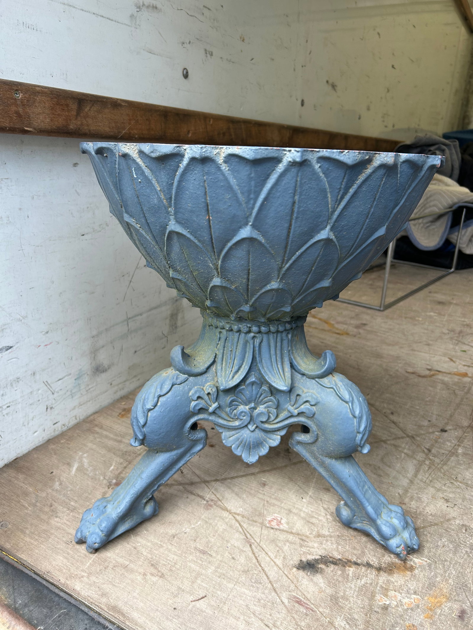 Rare Slate Grey Antique Garden Urns- 2 Pairs - 12
