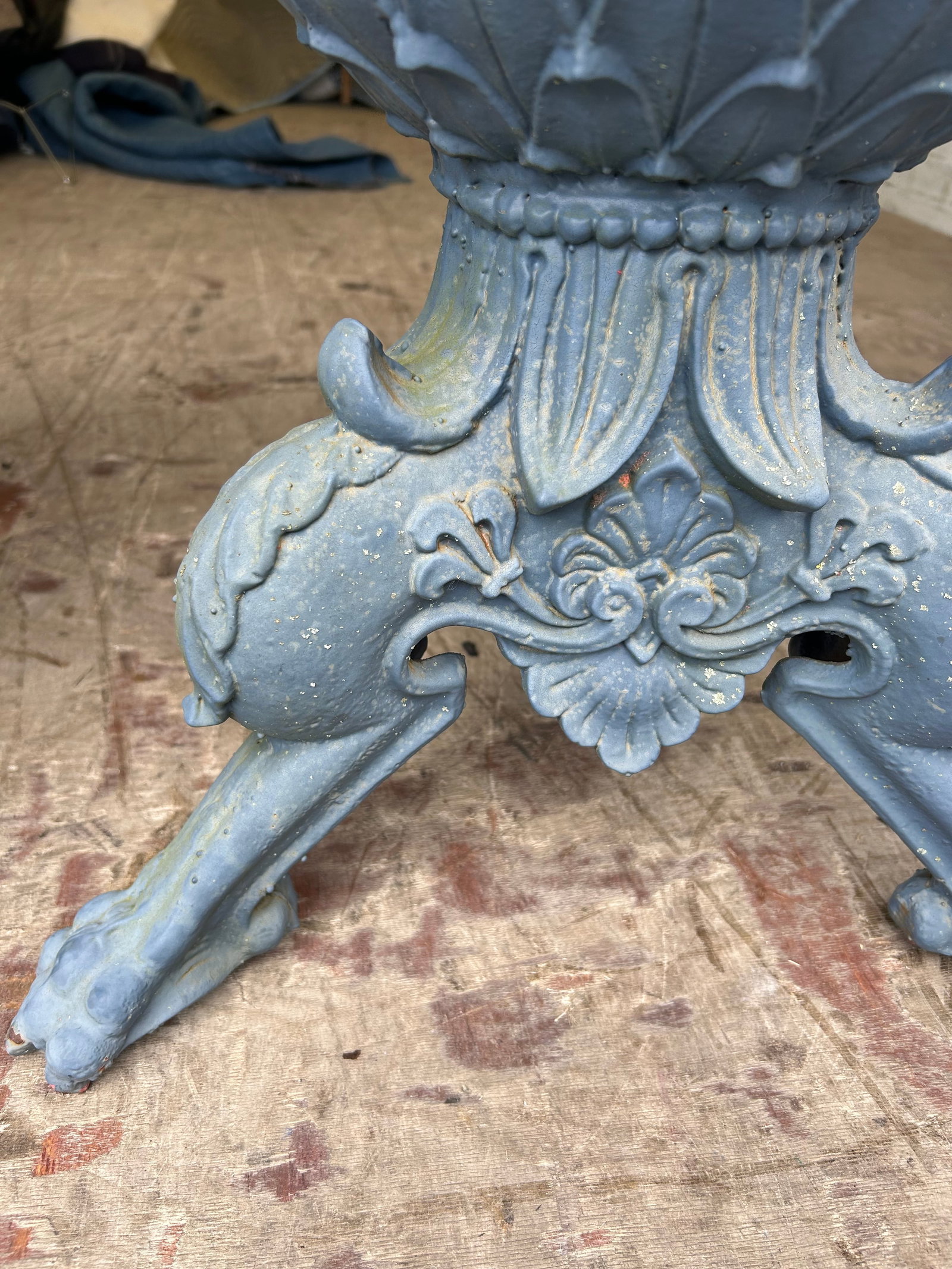 Rare Slate Grey Antique Garden Urns- 2 Pairs - 13