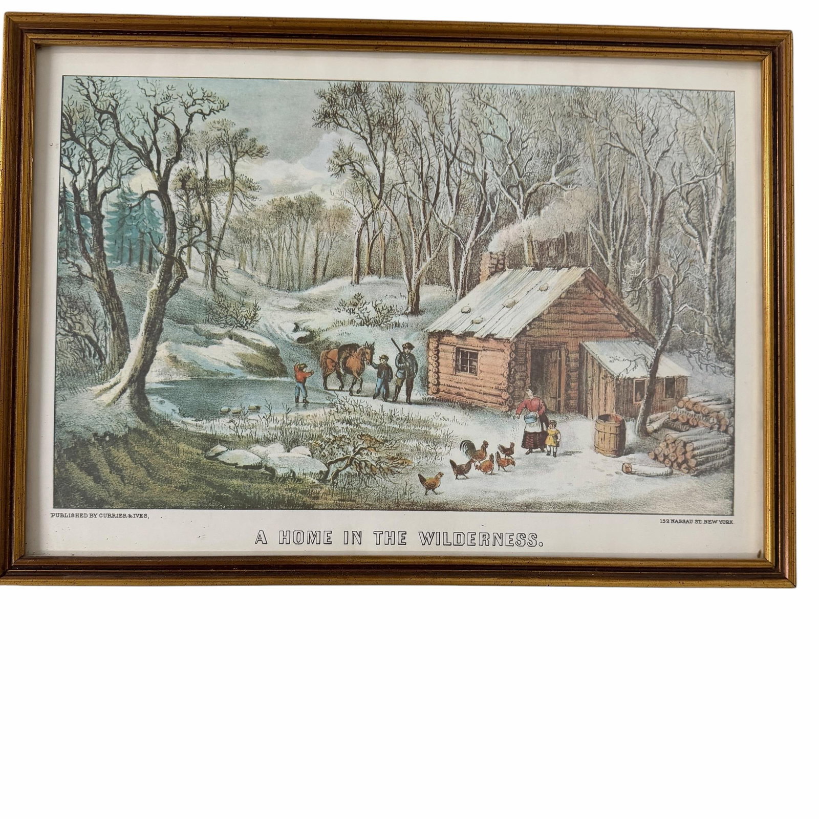 Vintage Currier & Ives American Homestead Prints - Set of 4 - 3