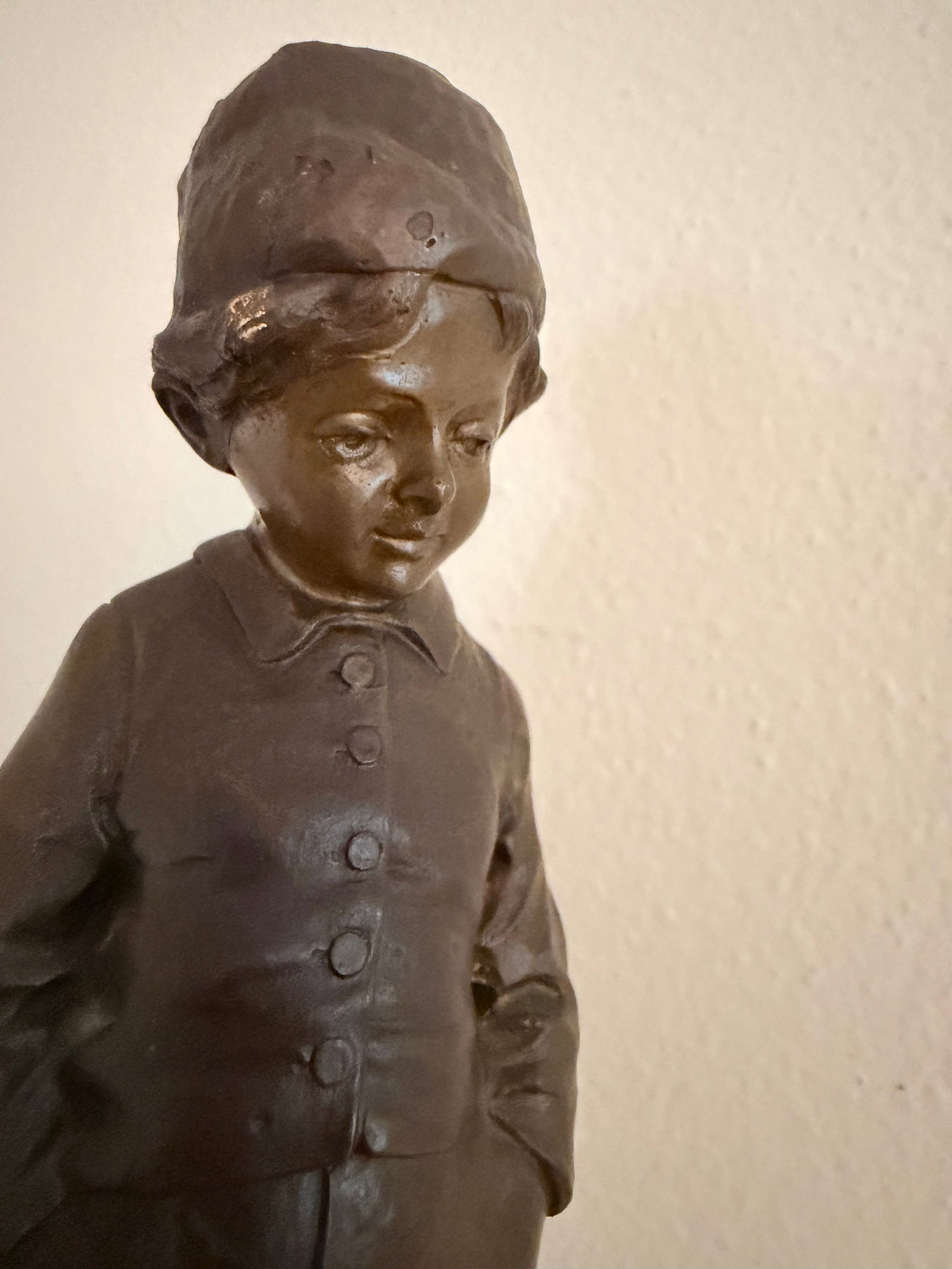 Late 19th Century, Julius Paul Schmidt-Felling, "Goose Boy" Bronze Sculpture - 4
