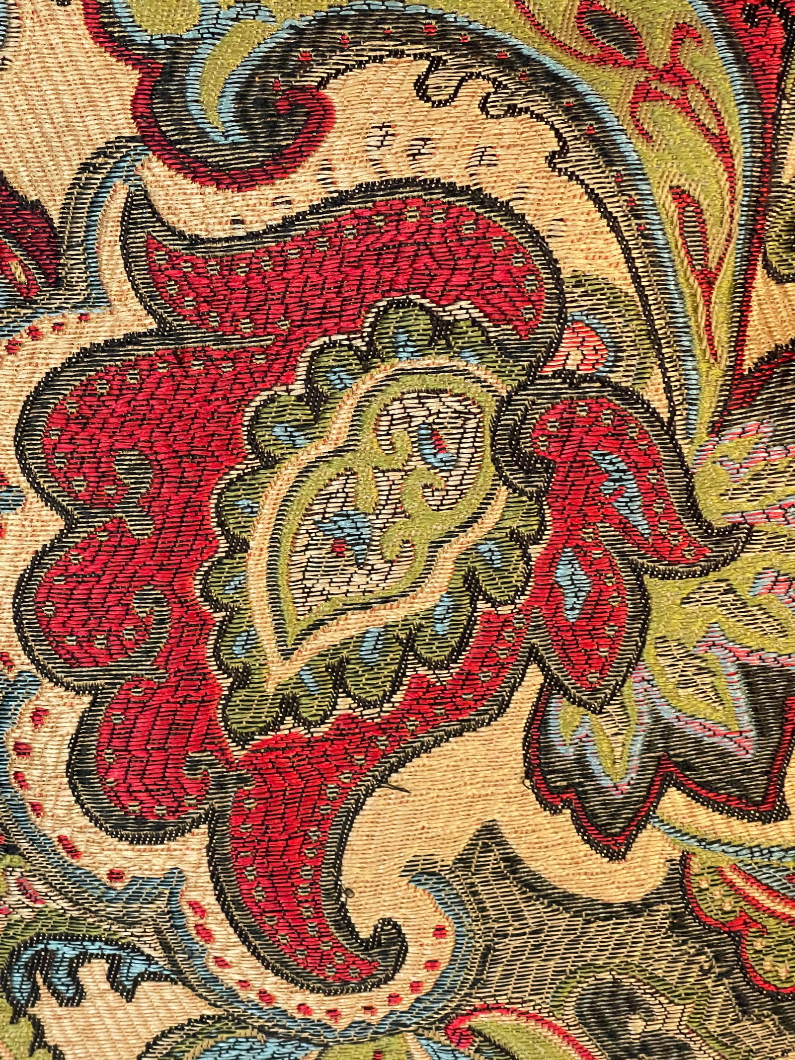 Gorgeous Pair of Colourful Brocade Pillowd - 4