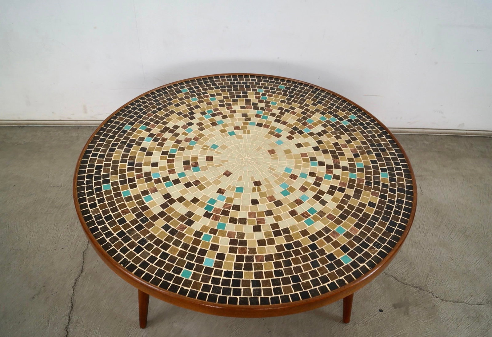 1960's Mid-Century Modern Gordon & Jane Martz Mosaic Tile Coffee Table - 2