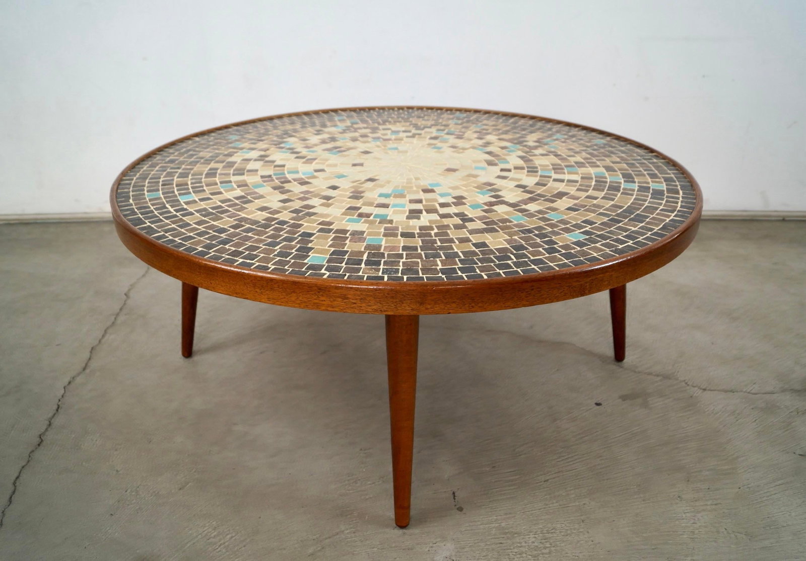 1960's Mid-Century Modern Gordon & Jane Martz Mosaic Tile Coffee Table - 6