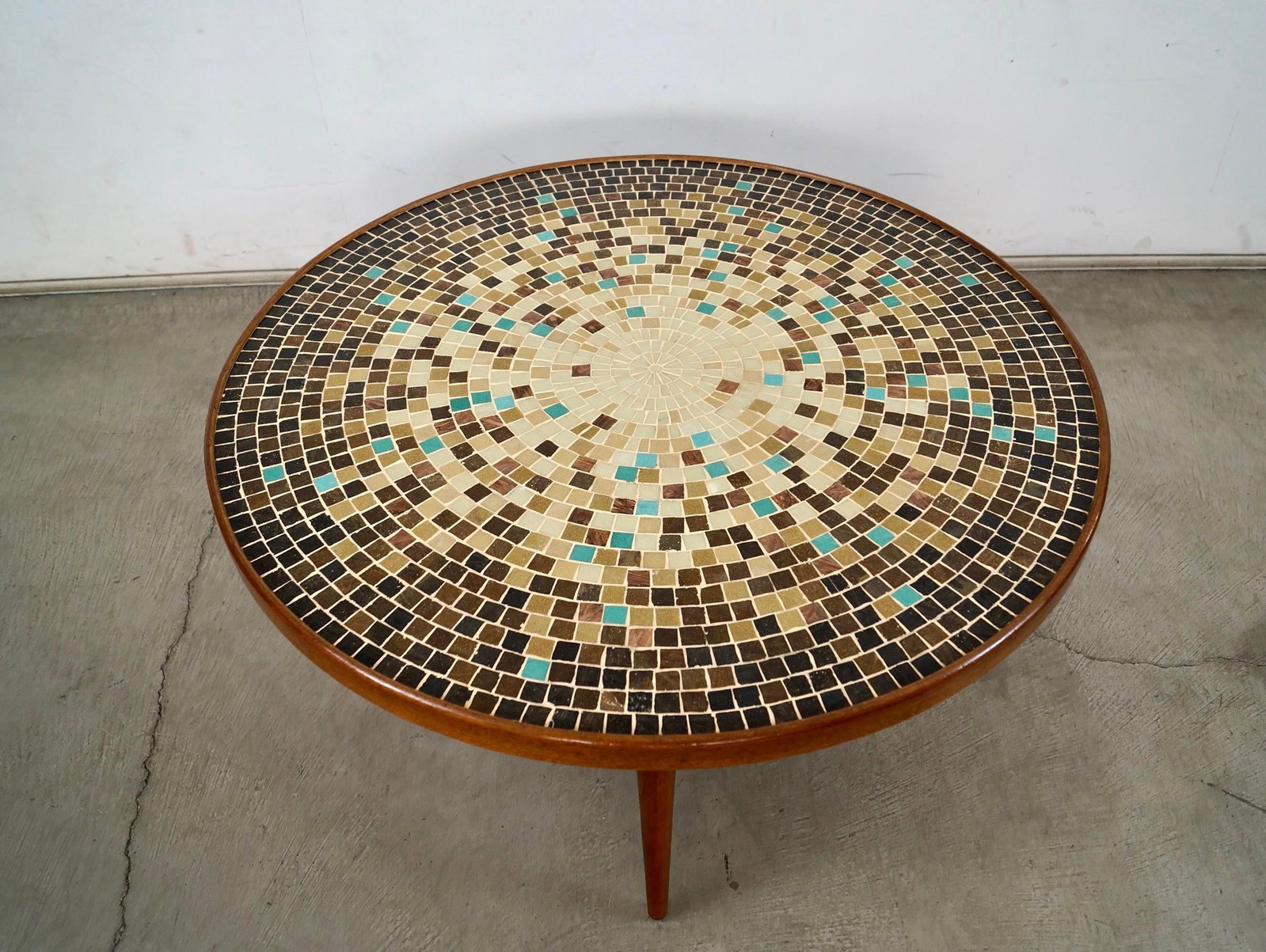 1960's Mid-Century Modern Gordon & Jane Martz Mosaic Tile Coffee Table - 7